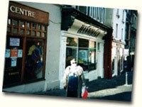 Barbara Ann doing some shopping on Main Street in Dunblane, Scotland